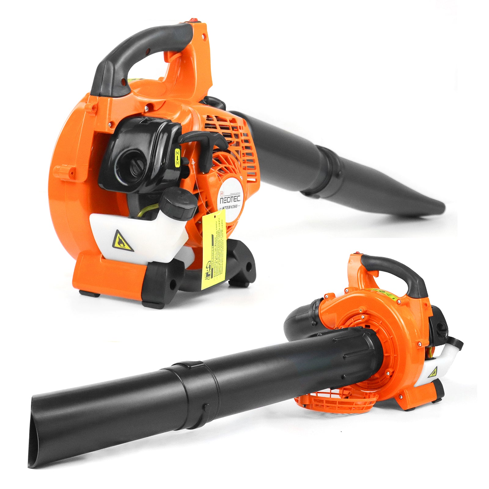 NEO-TEC 25.4CC Gas Handheld Leaf Blower 150 MPH 360 CFM 2-Stroke Portable Yard Cleaner for Patio & Lawn Care NTEB260