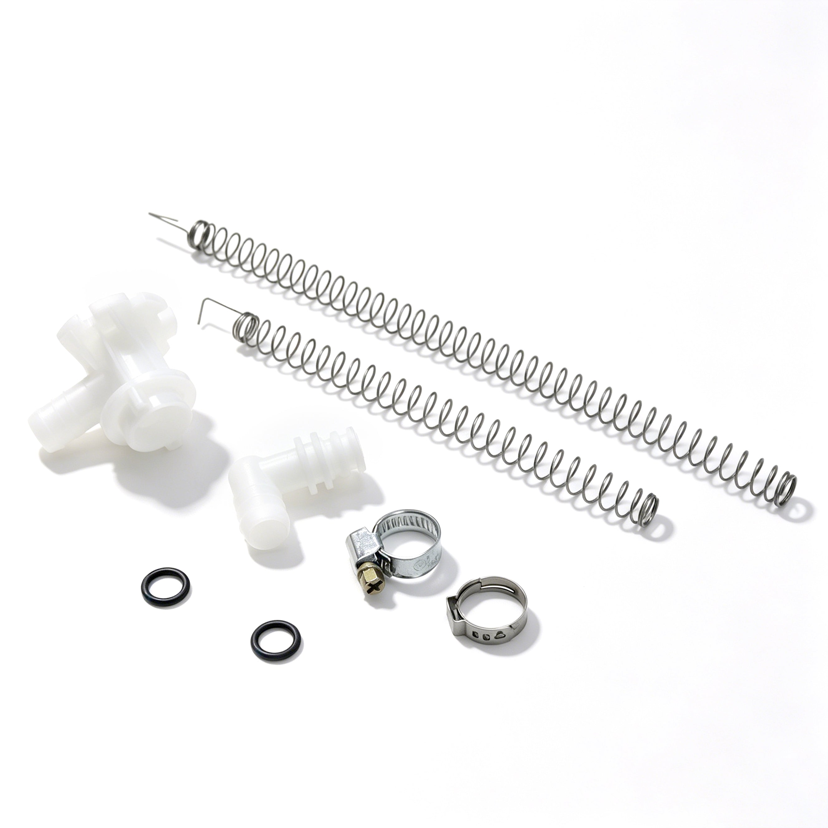 Retractable Garden Hose Reel Replacement Inlet & Outlet Repair Fittings, Fits 5/8"Hose G405830 G505835