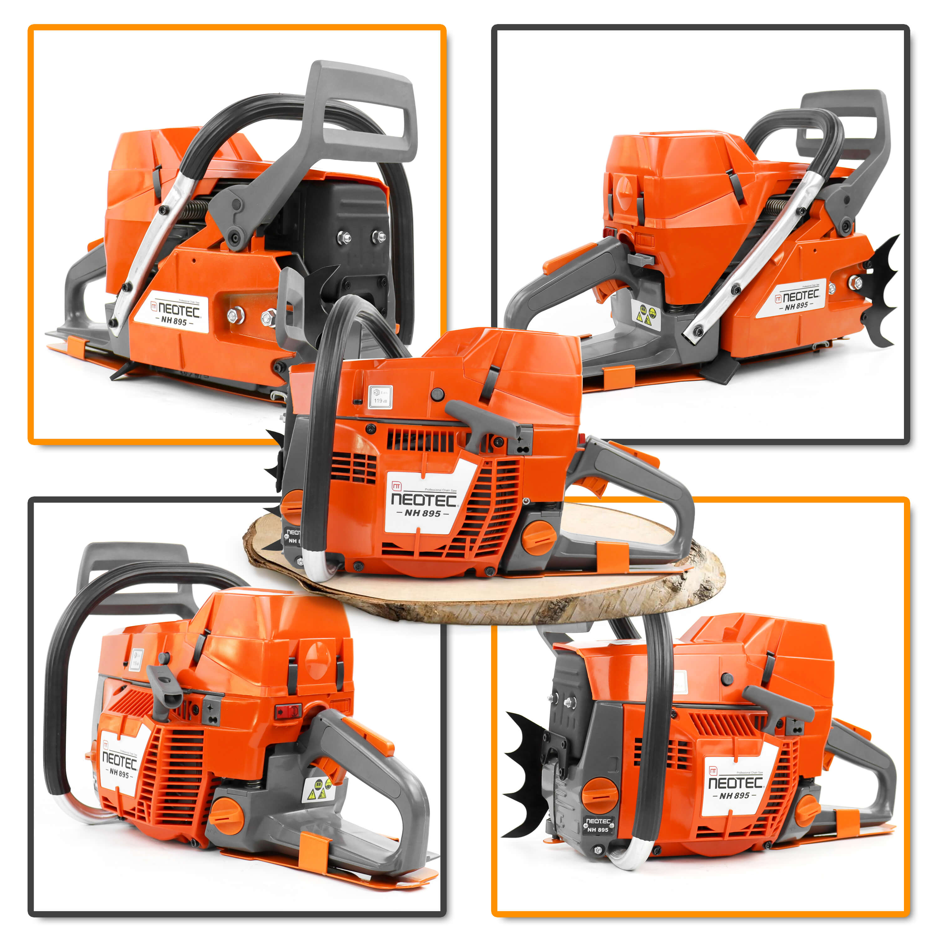 NEOTEC Gas Chainsaw NH895 94cc chainsaw torque specs comparison