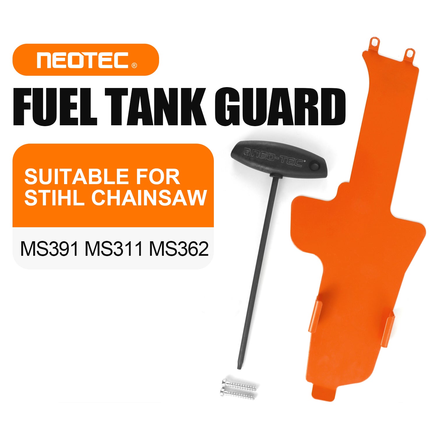 Fuel Tank Guard Skid Protection Plate fit for Stihl MS391 MS311 MS362
