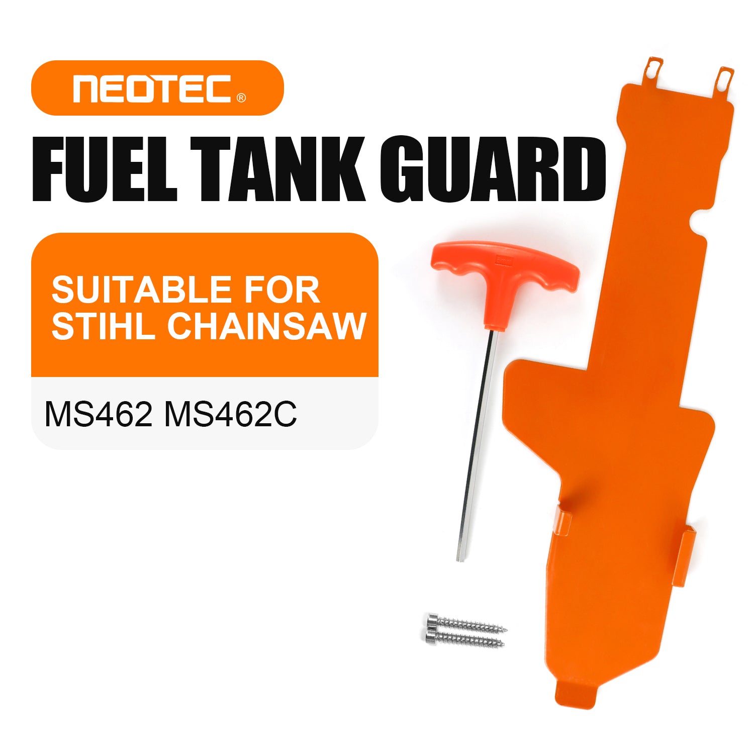Fuel Tank Guard Skid Protection Plate fit for Stihl MS462 MS462C Chain Saw