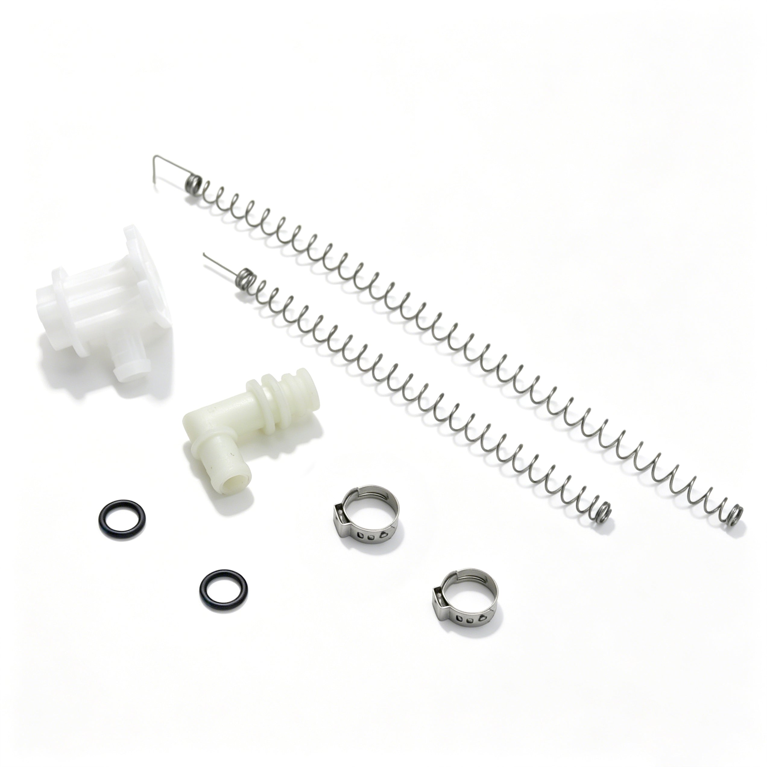 Replacement Inlet & Outlet Repair Fittings, Fits for 1/2" Hoses G30A1230 G251225T G251225 G201220 Garden Hose Reel