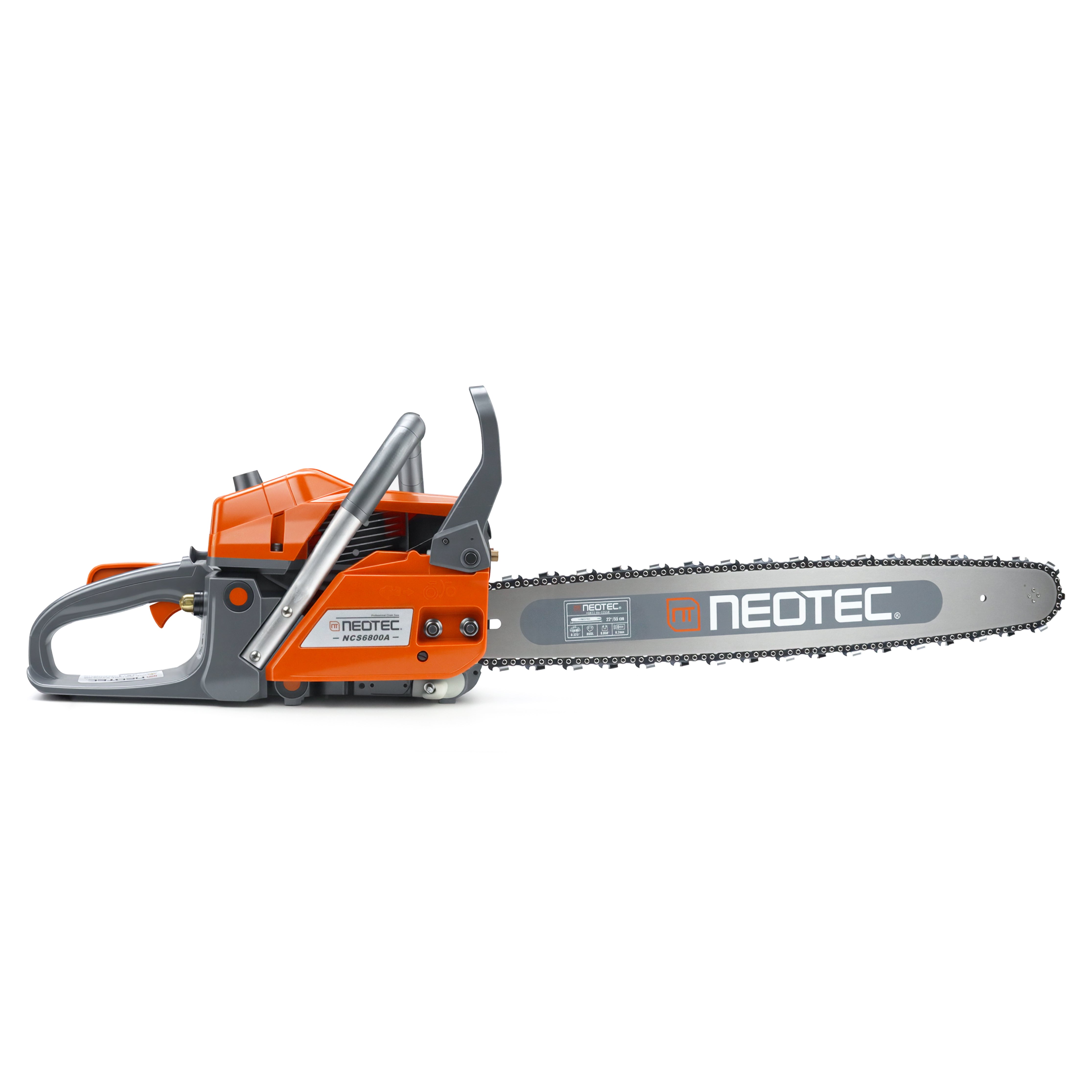 NEOTEC NCS6800A ProSeries Chainsaw 22" 24“ Guide Bar Versatile Cutting