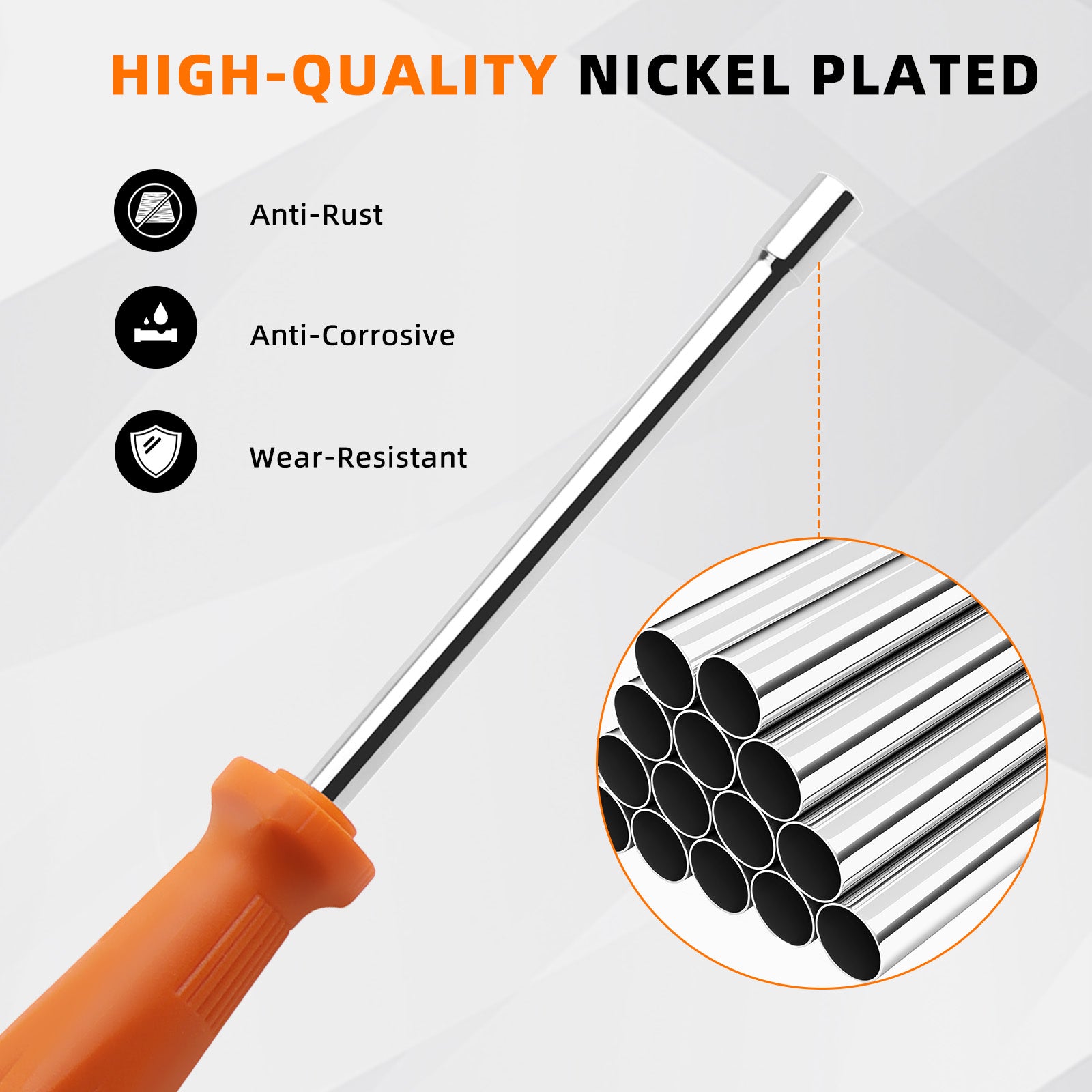 NEO-TEC Carburetor Adjustment Tool Kit 18-Piece STIHL/Husqvarna Compatible 2-Cycle Engine Carb Tool for Chainsaw Trimmer Blower
