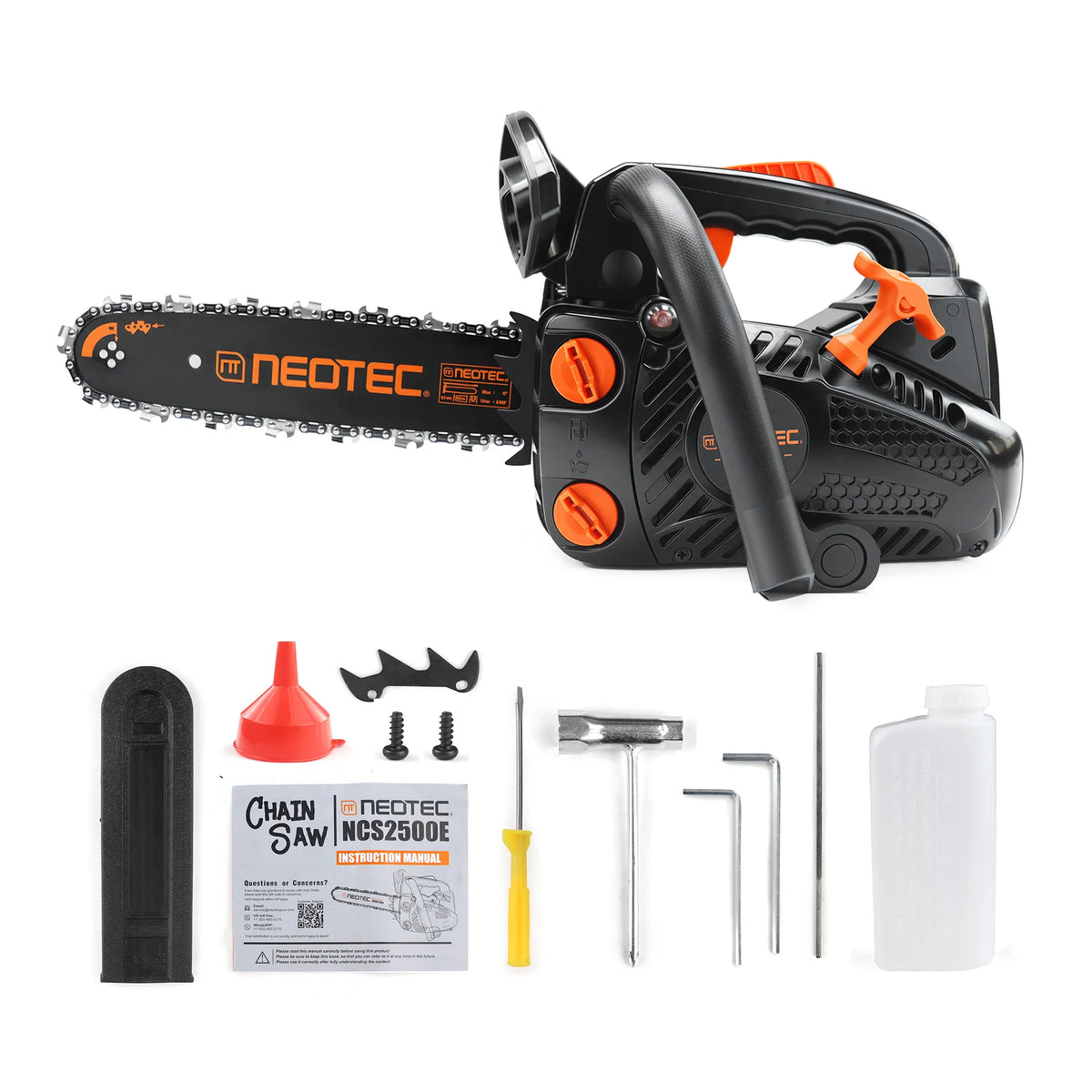 Neo-tec NCS2500E 12in 25cc 25.4cc Top Handle Gas Chainsaw