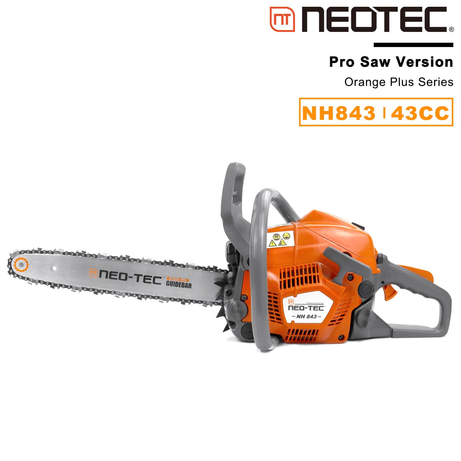 NEO.takechi Neo-tec Chainsaw NH843 43cc with 16 inch Bar Chain