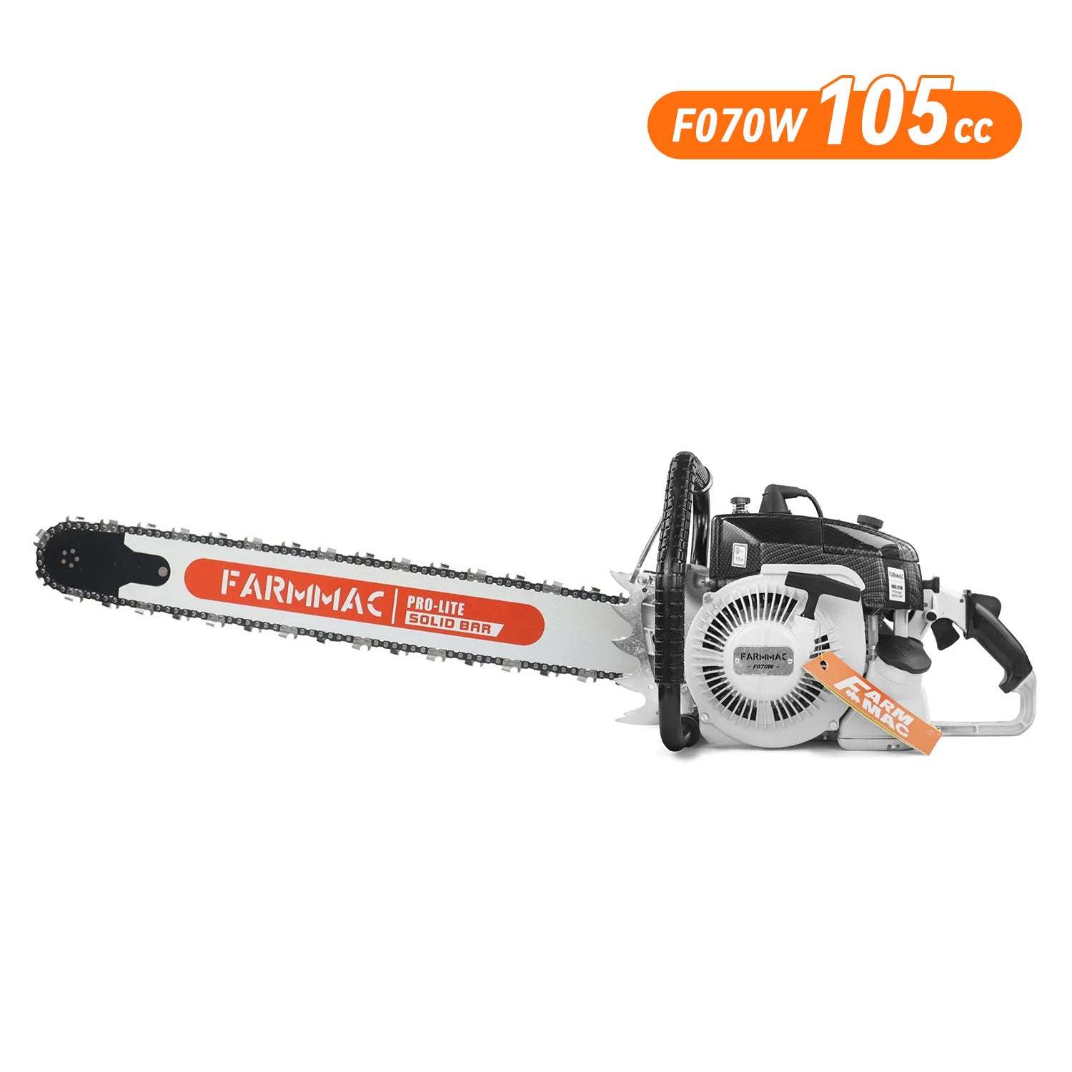 Gas Chainsaw FARMMAC F070W 105cc 42 36 inch Chainsaw for Milling U.S. STOCK - NEOTEC CHAINSAW
