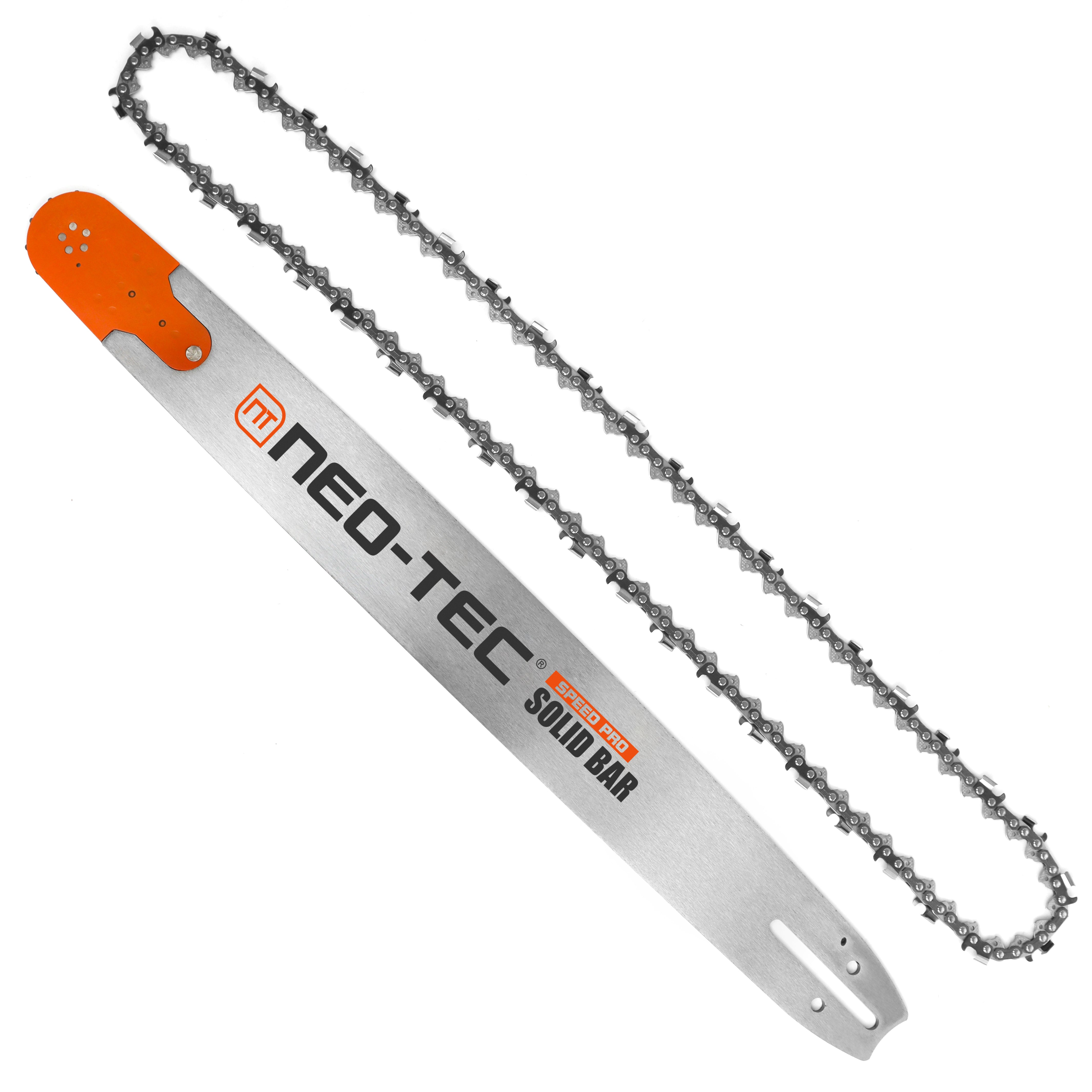 Neotec Chainsaw Bar and Chain Combo 3/8 Pitch 0.058 Gague 28 24 inch U.S. STOCK - NEOTEC CHAINSAW