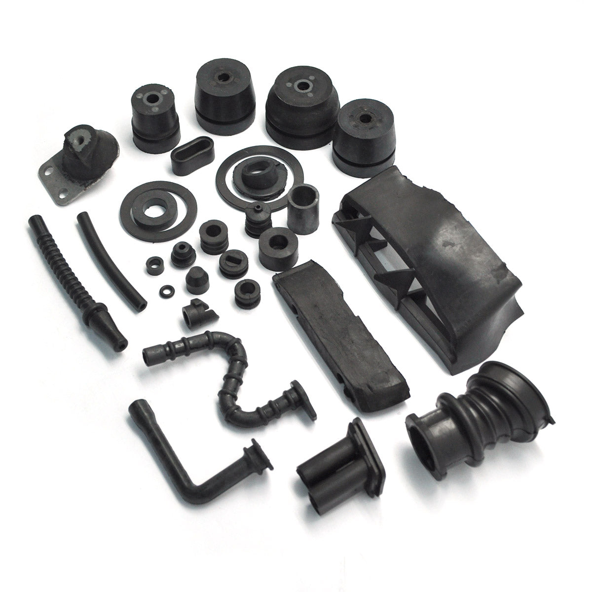 Full AV Buffer Rubber Set Intake Impulse Fuel Line For Stihl MS660 MS640 066 Chainsaw