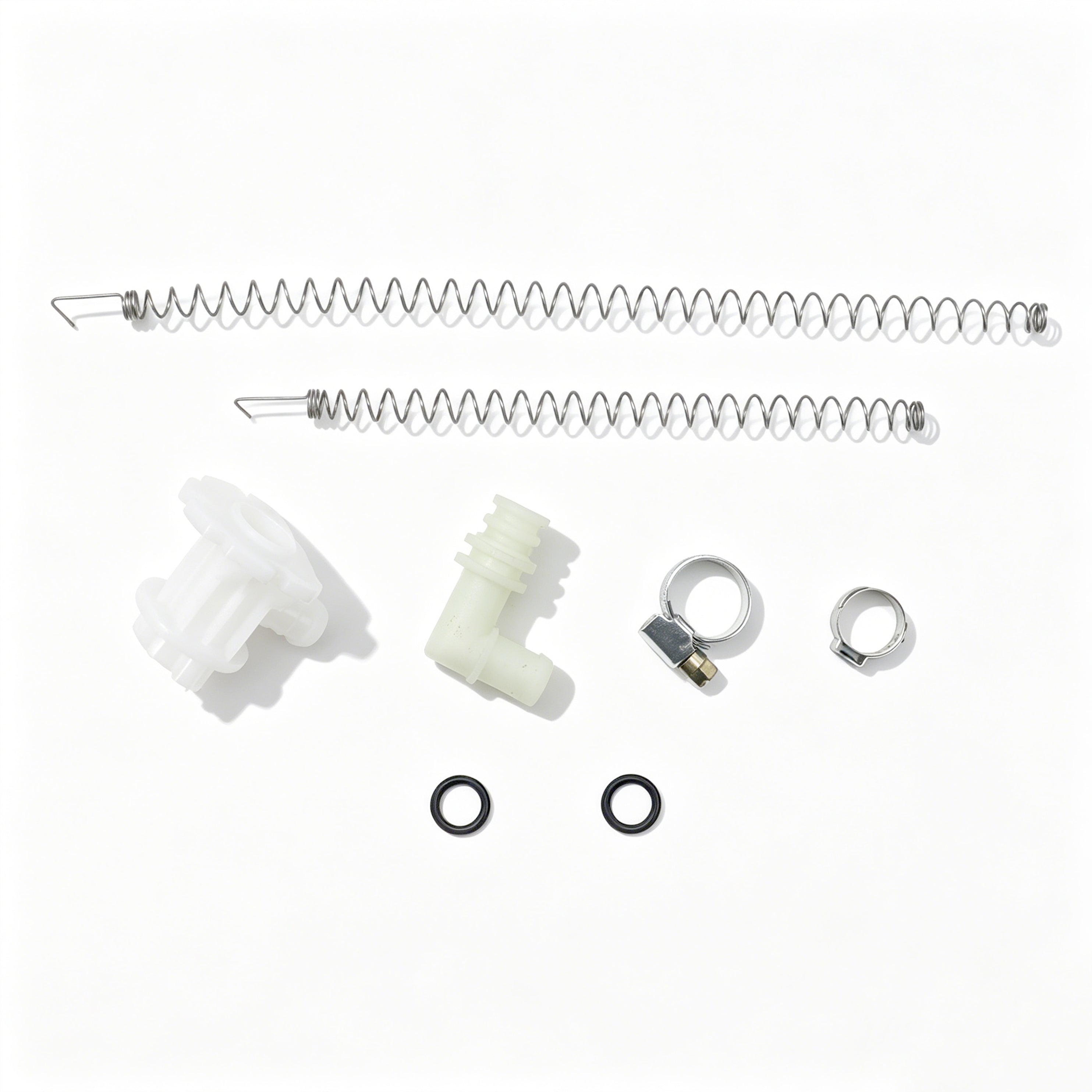 Retractable Garden Hose Reel Replacement Inlet & Outlet Repair Fittings, Fits 1/2" Hose G401240 G501250