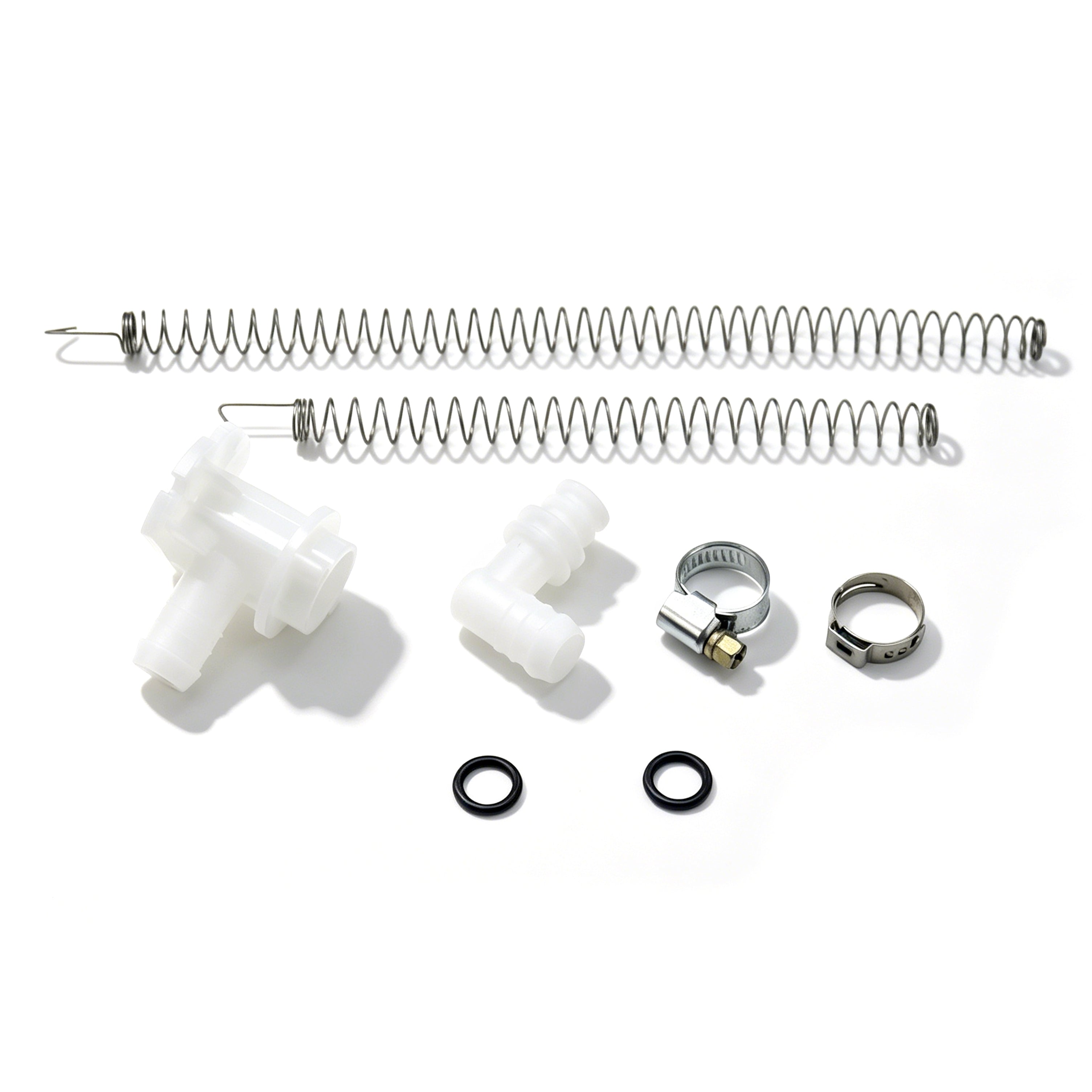 Retractable Garden Hose Reel Replacement Inlet & Outlet Repair Fittings, Fits 5/8"Hose G405830 G505835