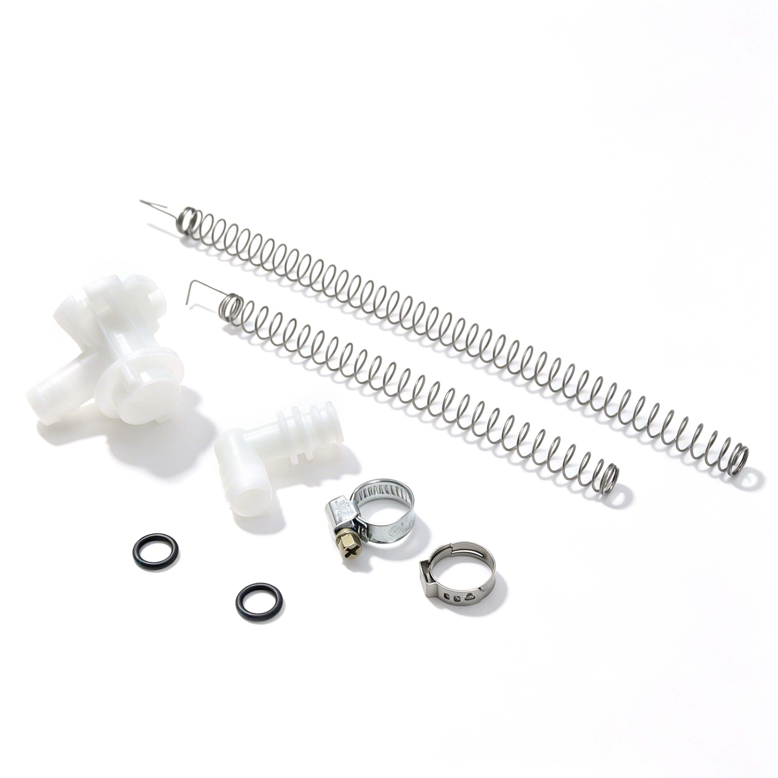Retractable Garden Hose Reel Replacement Inlet & Outlet Repair Fittings, Fits 5/8"Hose G405830 G505835