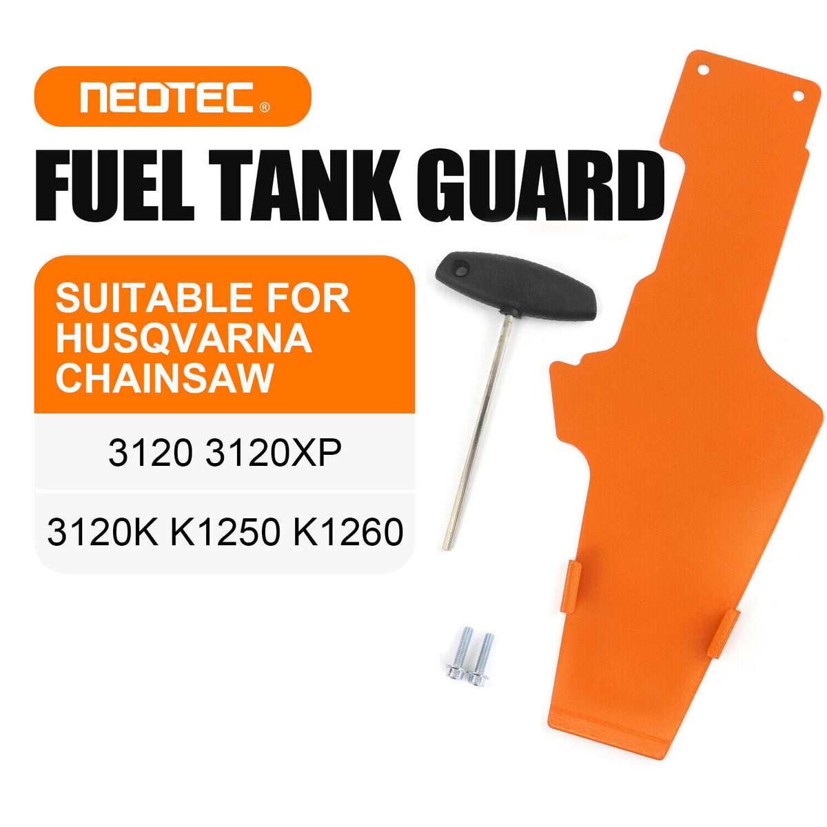 Fuel Tank Guard Skid Protection Plate fit for Husqvarna 3120xp