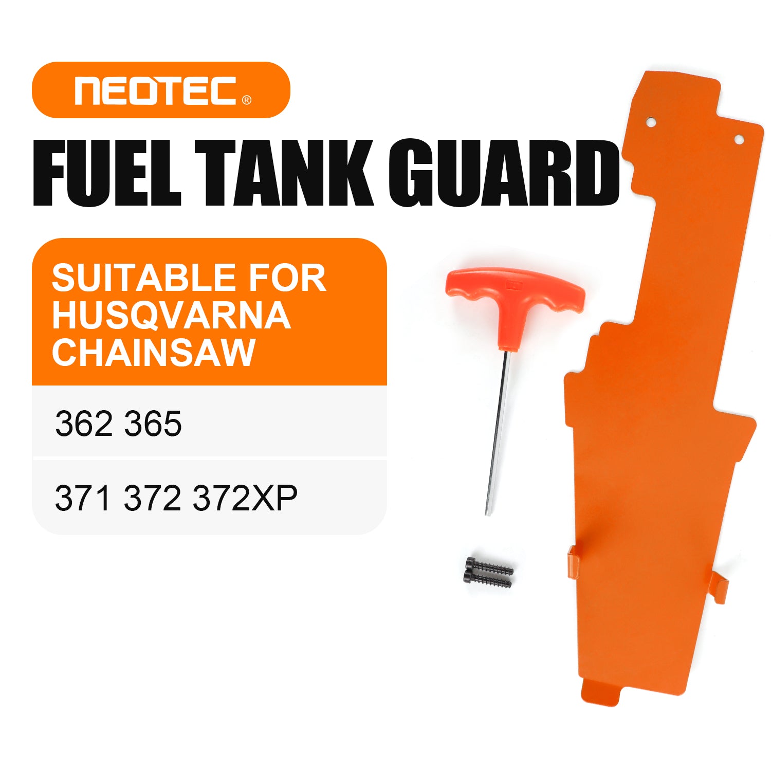 Fuel Tank Guard Skid Protection Plate fit for Husqvarna 362 365 371 372XP