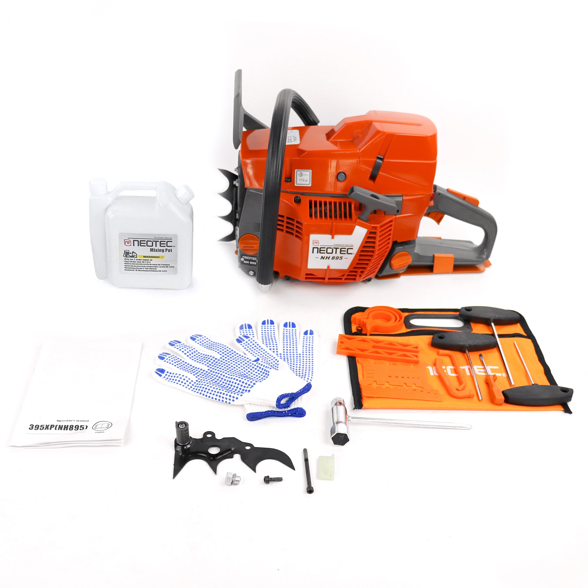 NEOTEC Gas Chainsaw NH895 94cc chainsaw repair kit