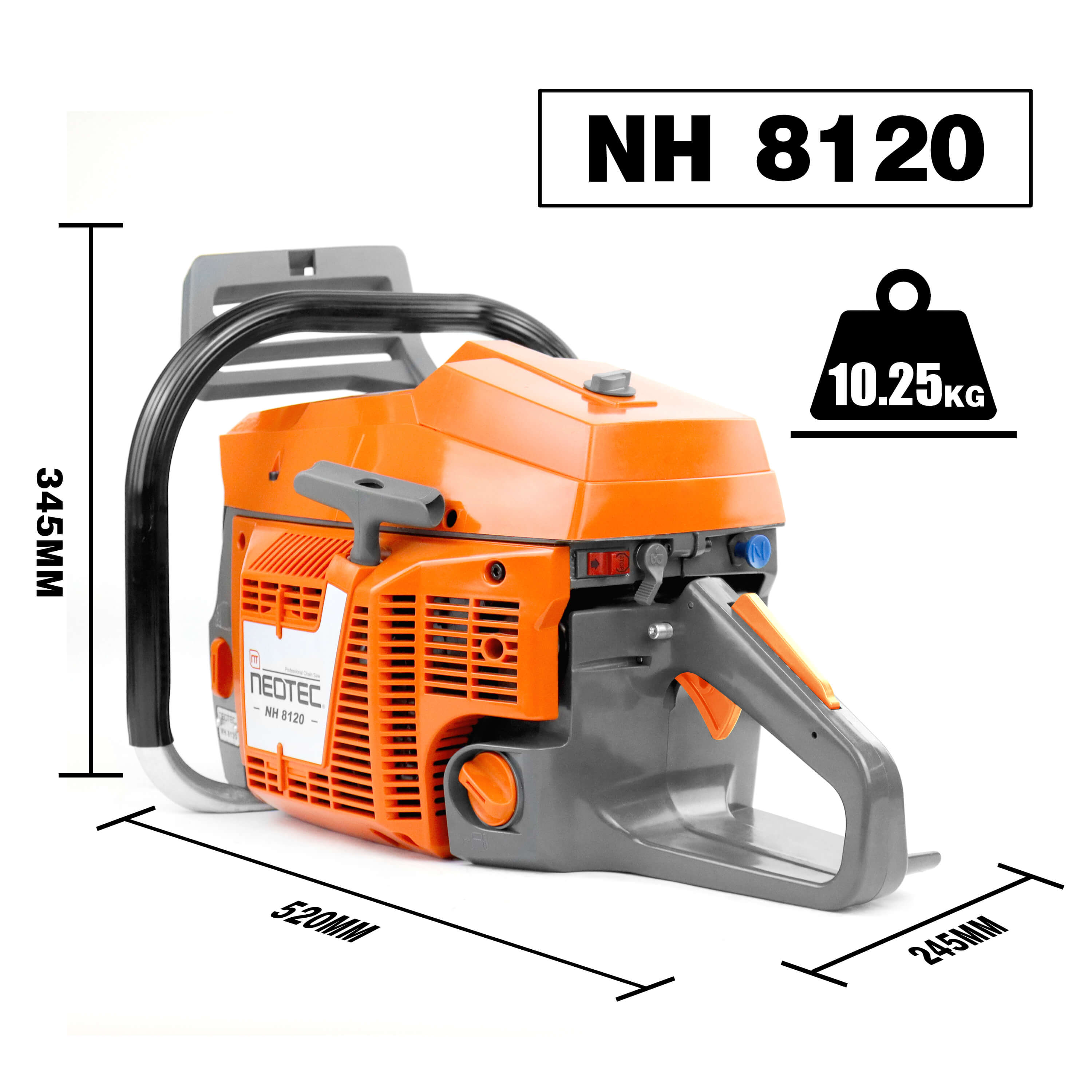 Ripping Gas Chainsaw 105cc 48 36 inch Chinese Chainsaw for Cheap Still
