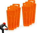 NEO-TEC 6 Pack Tree Felling Wedges with Spikes for Safe Tree Cutting 5.5