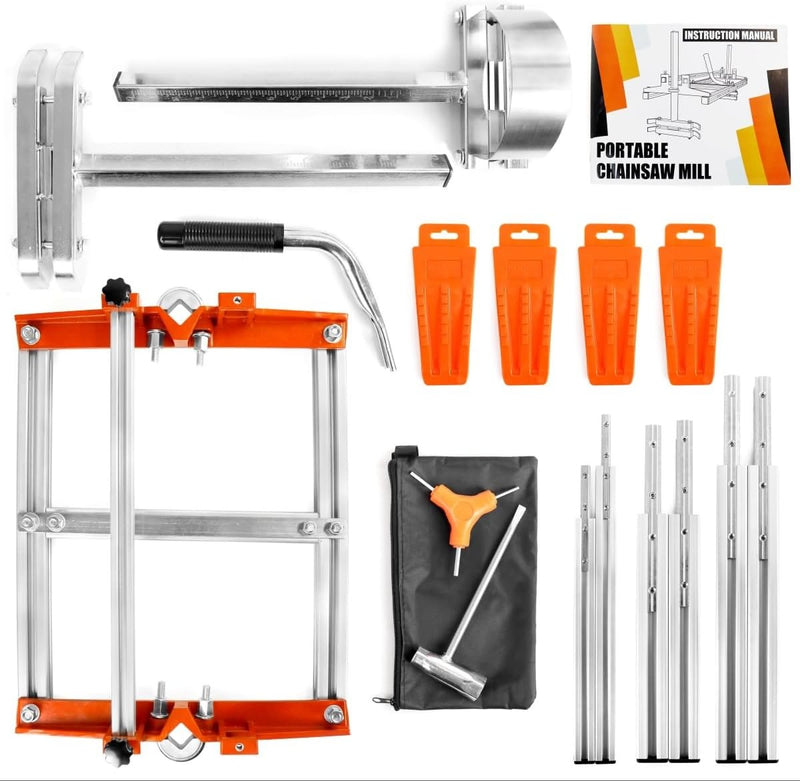 Portable Chainsaw Mill Attachment – Planking Mill For Cutting Logs Into Lumber