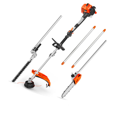 NEOTEC 26cc 4 in 1 String Trimmer/Edger, Pole Saw, Hedge Trimmer and Brush Cutter Blade BC260E-JS