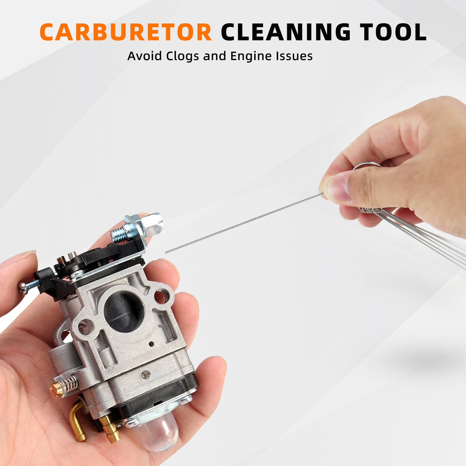 NEO-TEC Carburetor Adjustment Tool Kit 18-Piece STIHL/Husqvarna Compatible 2-Cycle Engine Carb Tool for Chainsaw Trimmer Blower