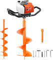 ET720 72CC 2-Stroke Gas Powered Earth Auger Post Fence Hole Digger Powerhead, Petrol Drill Borer for Garden & Lawn