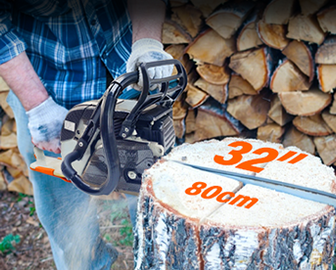 32 Inch/80cm Max Cut Professional Logging