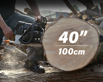 40Inch/100cm Max Cut Dia Professional Logging
