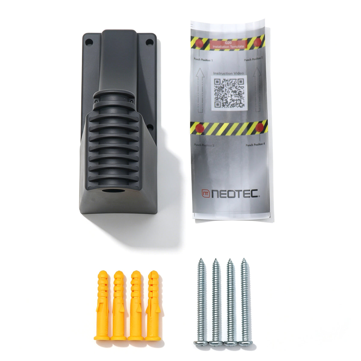 NEOTEC Outdoor UV Resistant Plastic Wall Bracket Compatible G20 Series 65ft Retractable Hose Reel