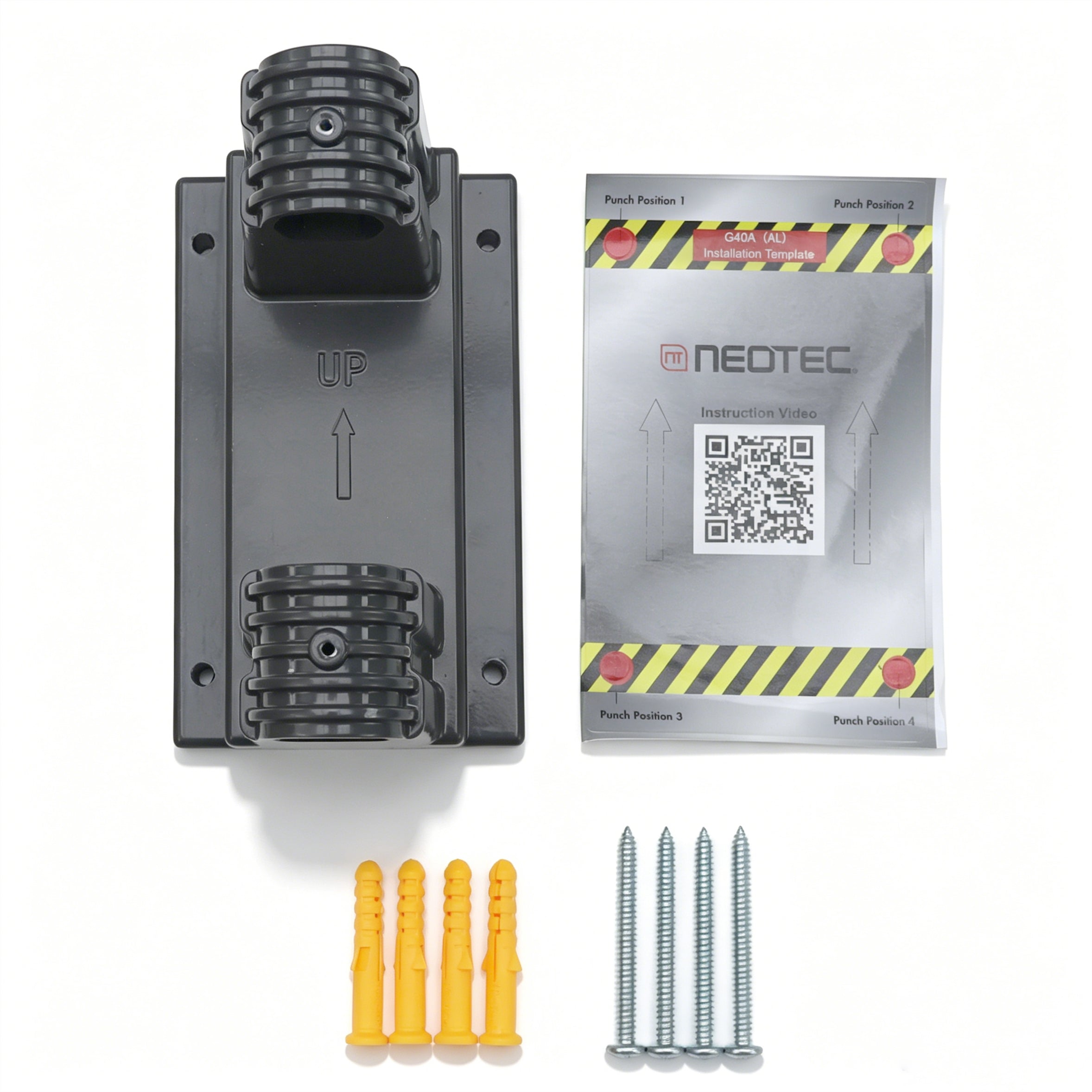 Outdoor Heavy Duty Aluminum Wall-Mounted Bracket for Neotec G30 G40 Series 100ft 65ftHose Reel Wall Bracket