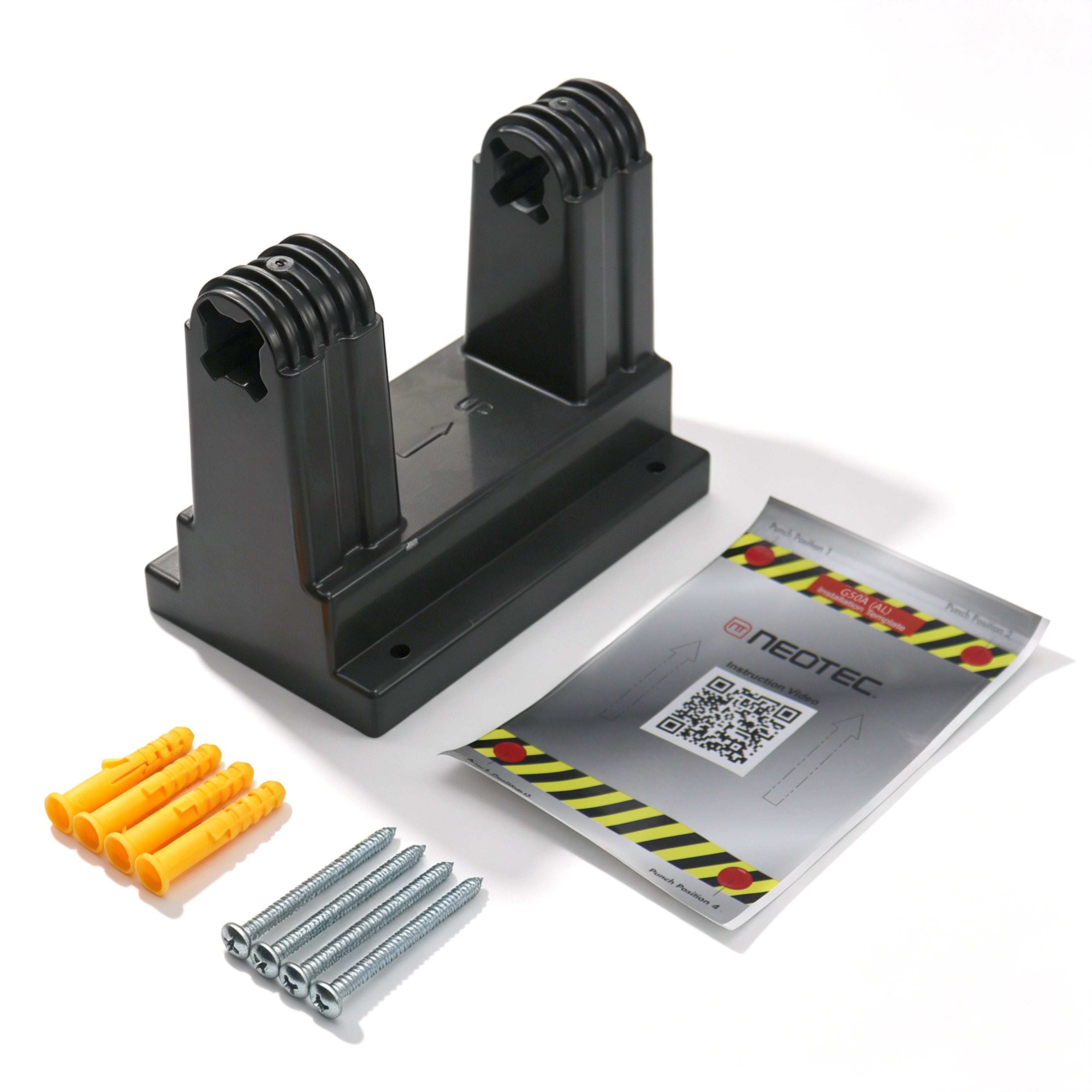 NEOTEC Outdoor Heavy Duty Aluminum Wall-Mounted Bracket for G50 Series 155ft 115ft Hose Reel Wall Bracket