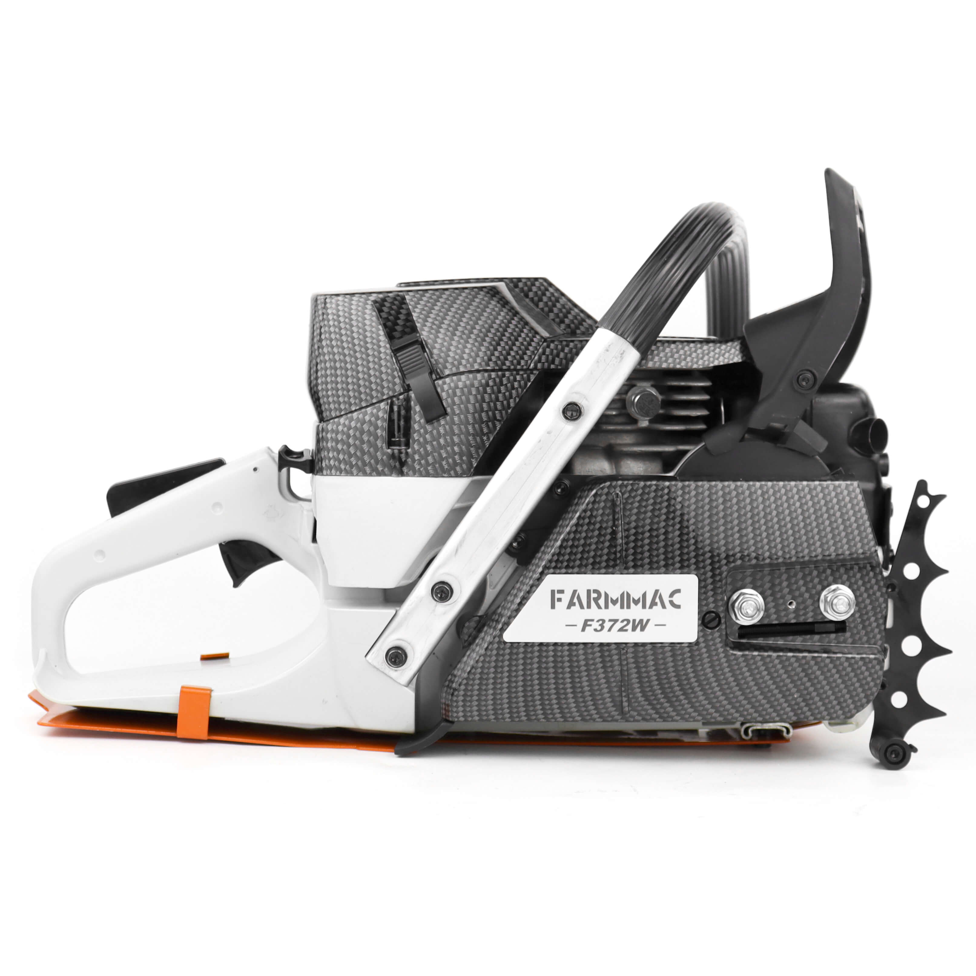 FARMMAC Gas Chainsaw F372W best 71cc chainsaw for oak wood cutting