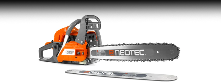 56.5cc High-output Power, Supports 22” Guide Bar for Heavy-duty Cutting.