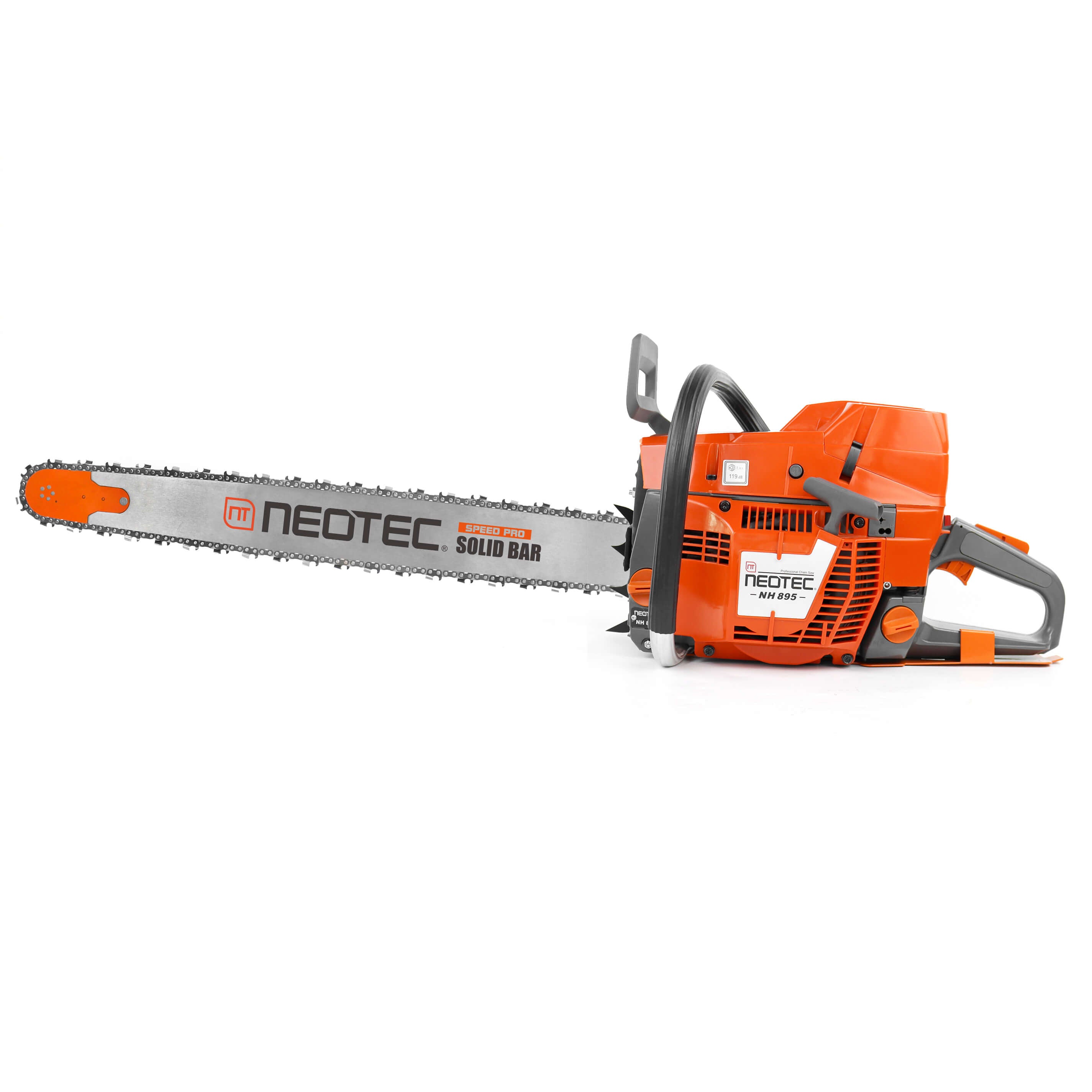 NEOTEC Gas Chainsaw NH895 94cc gas chainsaw with quick-start system