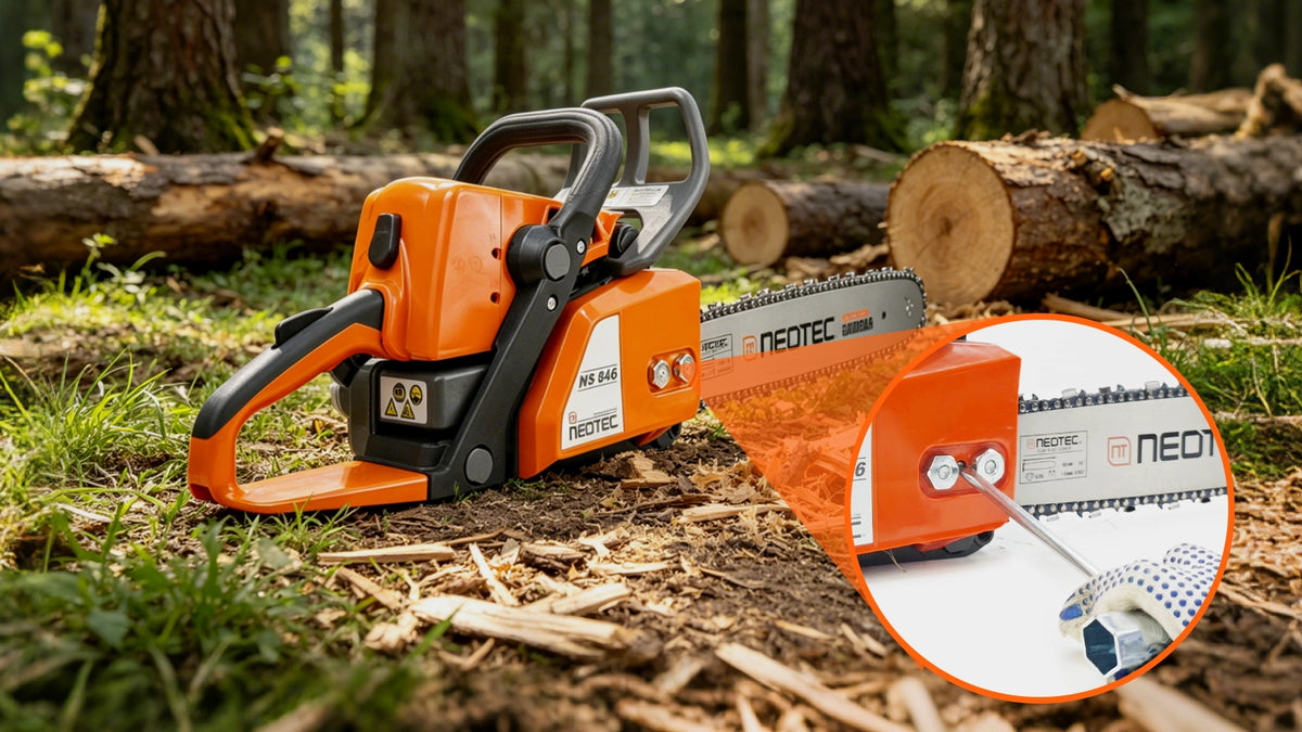 Neotec Ns832 Neo-tec NS846 45cc Gas Chainsaw with 16 inch Chainsaw Bar and Chain