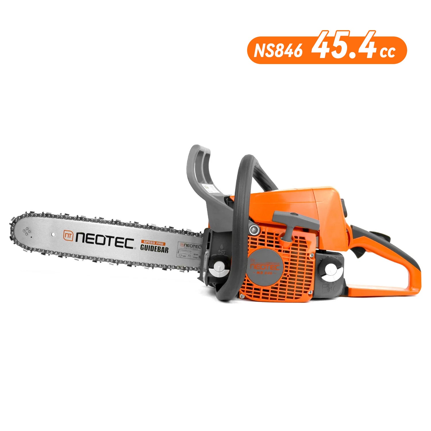 NEOTEC Gas Chainsaw NS846 best 45.4cc gas chainsaw for farm fencing