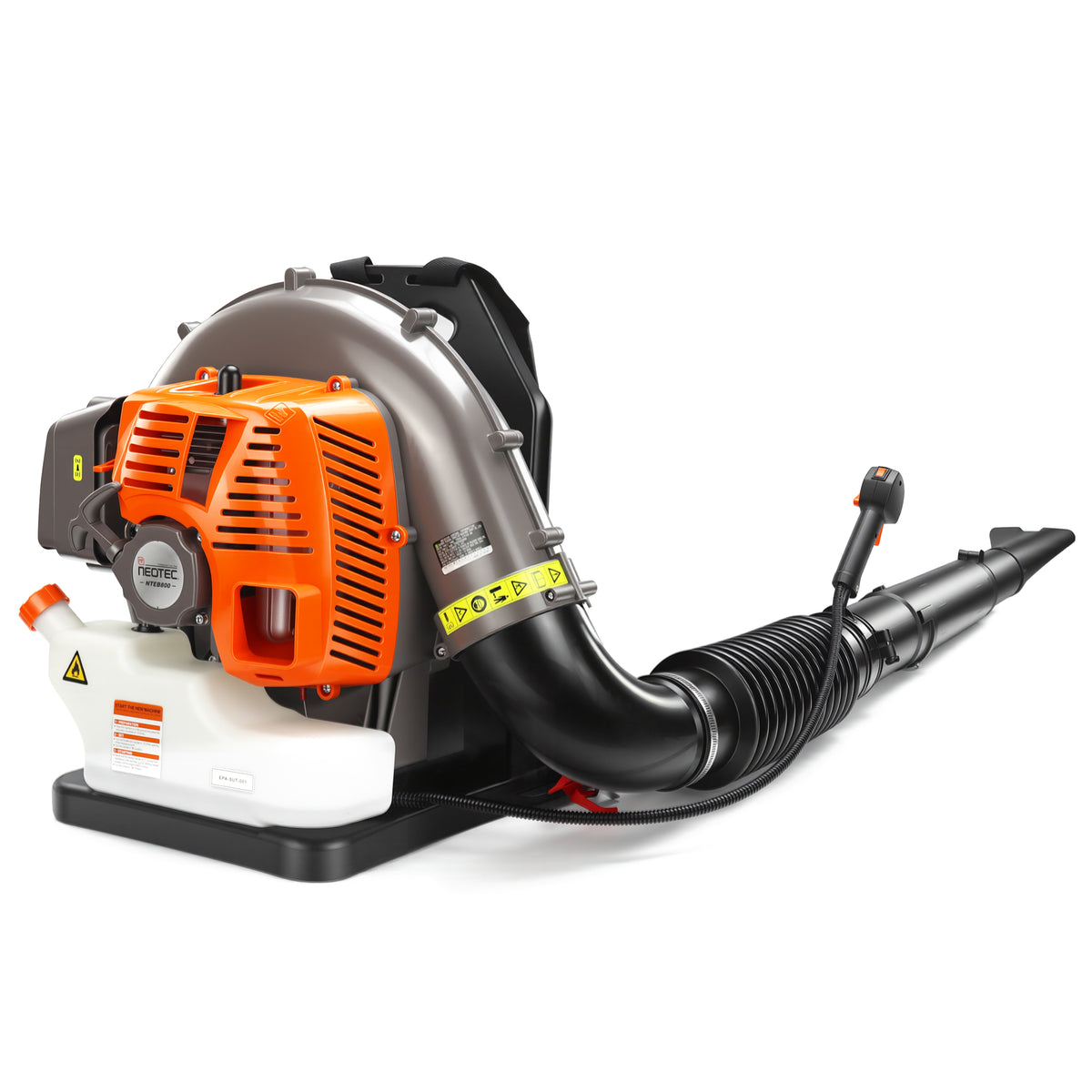 Gas Backpack Leaf Blower 79.4cc 2-Stroke, 984CFM 194MPH Anti-Vibration for Wet Leaves, Yard & Snow Cleanup