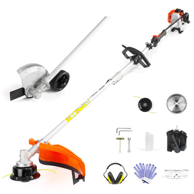 NEO-TEC 26cc 3 in 1 Weed Eater/Wacker Gas Powered 17" Gas String Trimmer Edger Brush Cutter