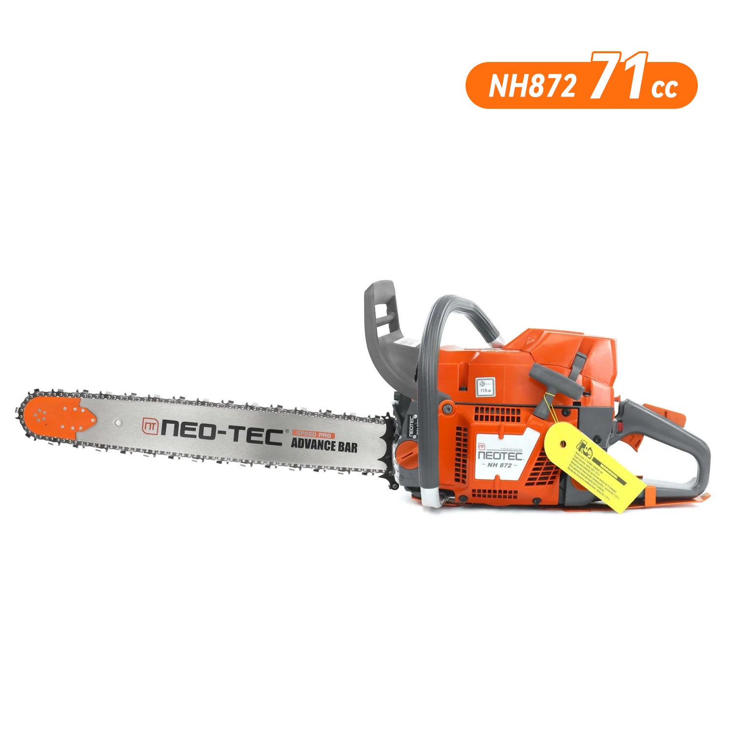 NEOTEC Gas Chainsaw NH872 used 71cc gas chainsaw for sale near me