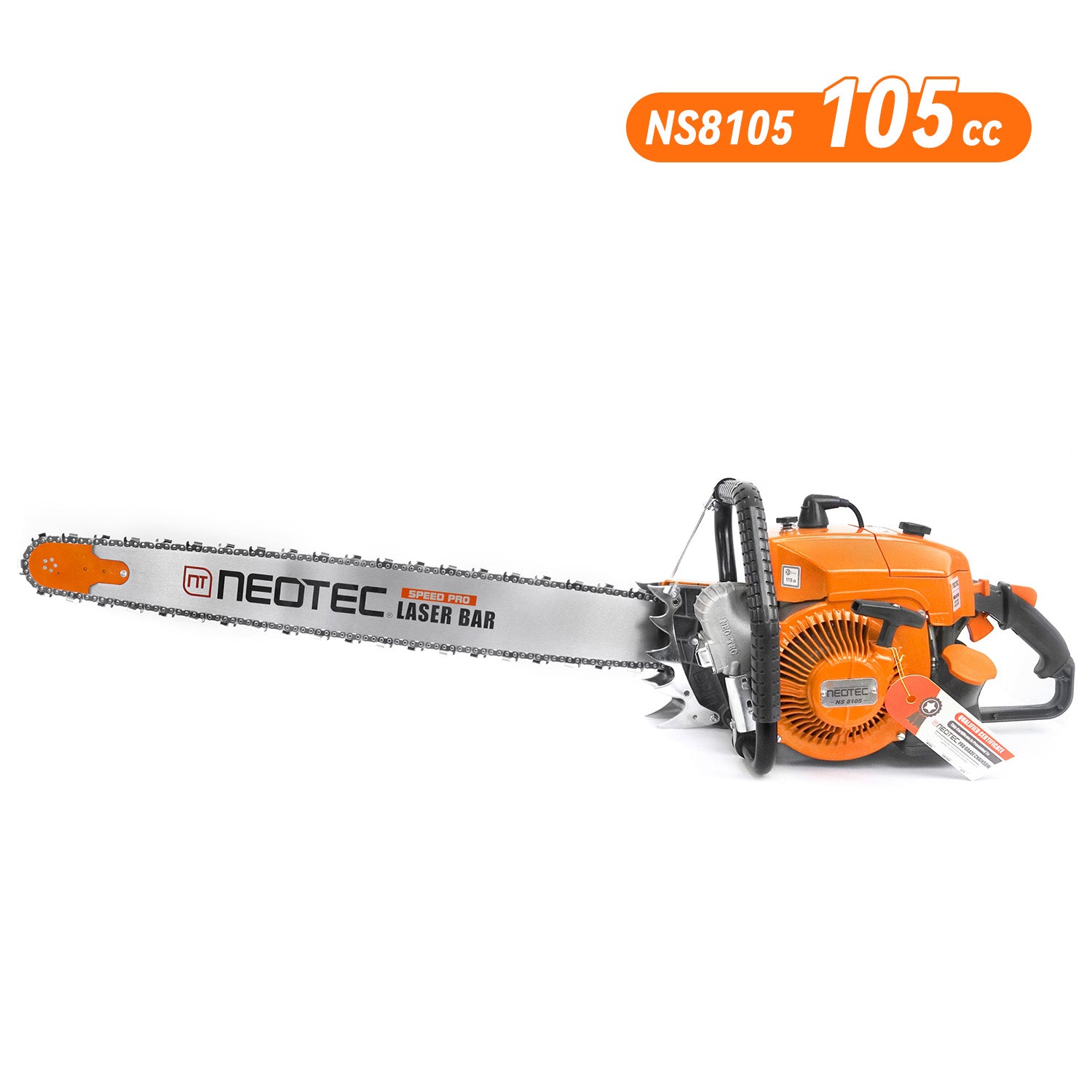NEOTEC Gas Chainsaw NS8105 best 105cc gas chainsaw for farm fencing