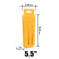 NEO-TEC 6 Pack Tree Felling Wedges with Spikes for Safe Tree Cutting 5.5