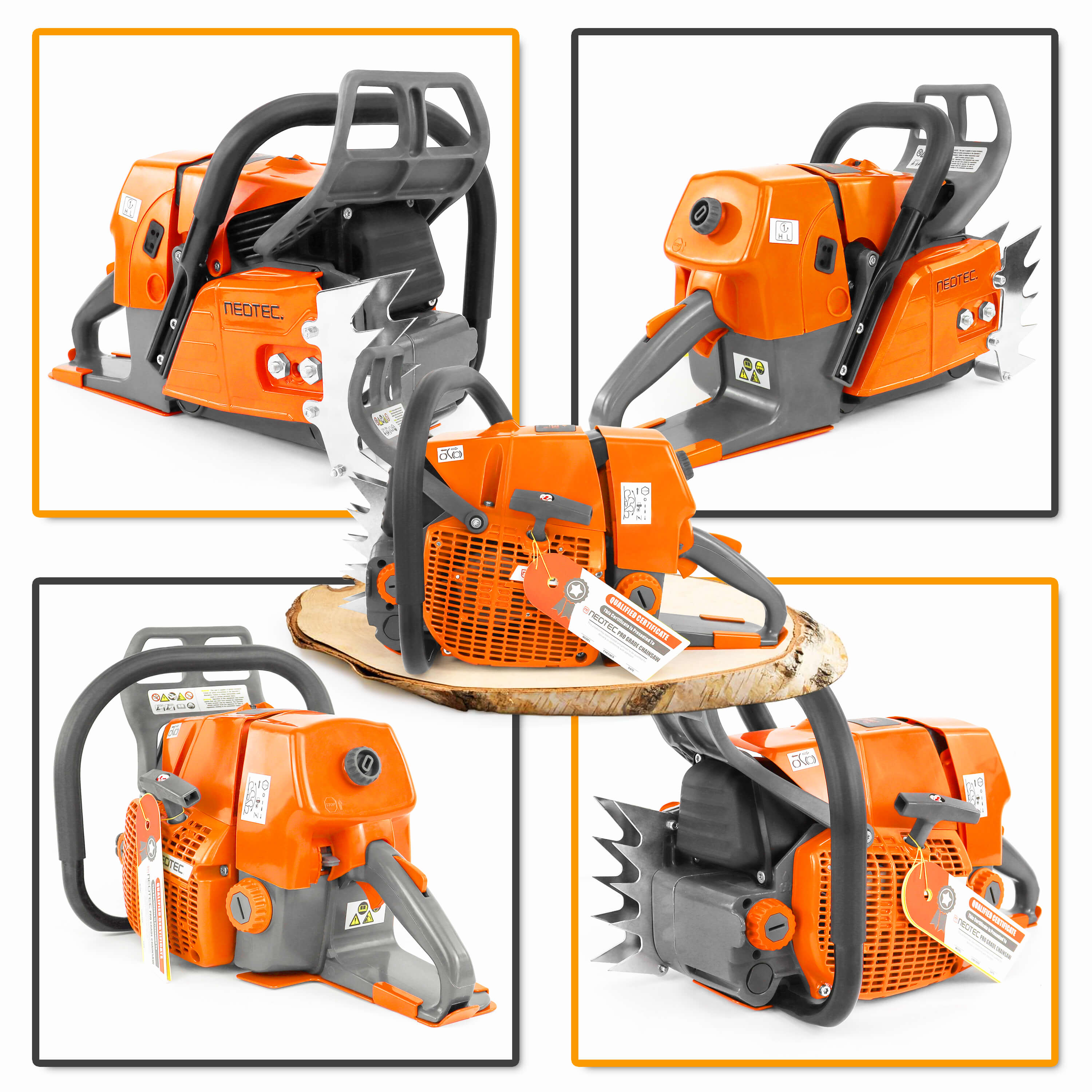 Neo-tec Chainsaw NS892 92 90cc 24 36in 42 36 25 inch Gas Chainsaw US STOCK - NEOTEC CHAINSAW 