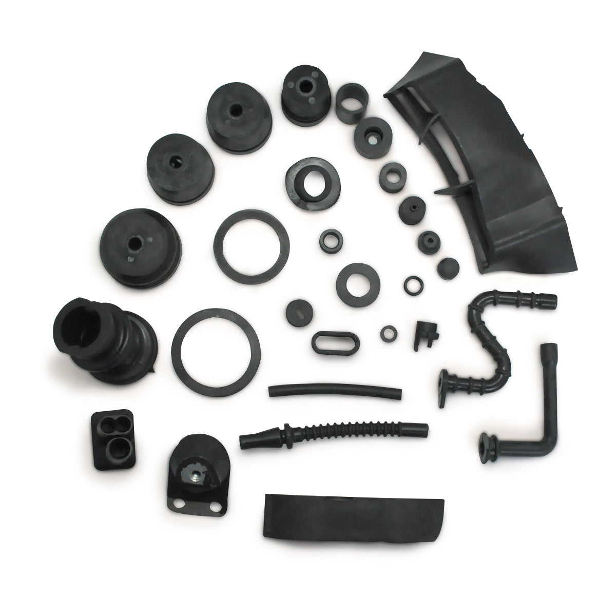 Full AV Buffer Rubber Set Intake Impulse Fuel Line For Stihl MS660 MS640 066 Chainsaw