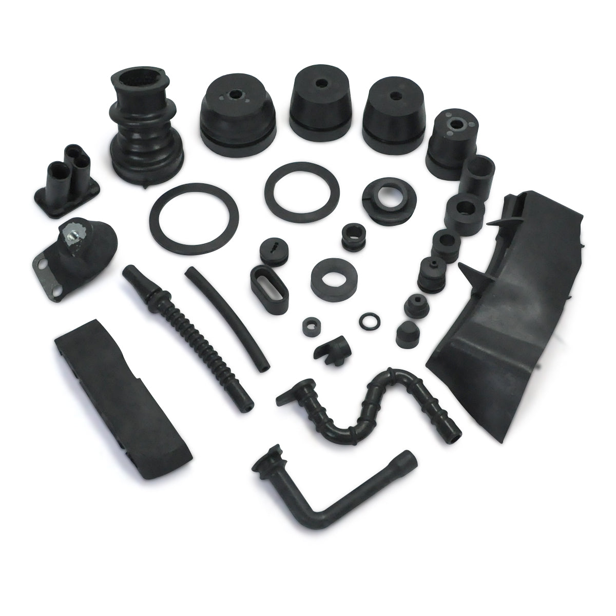 Full AV Buffer Rubber Set Intake Impulse Fuel Line For Stihl MS660 MS640 066 Chainsaw