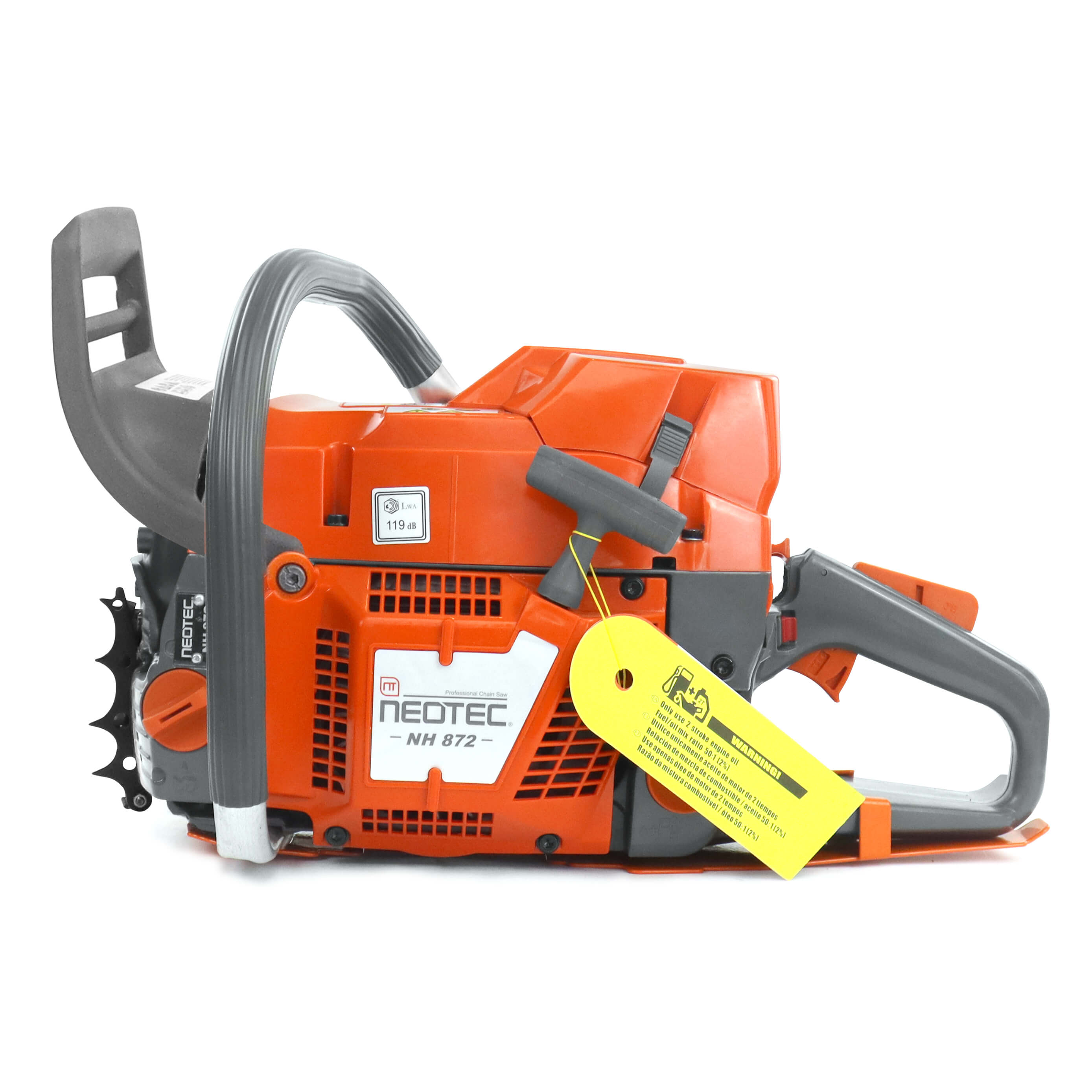 Neo-tec Chainsaw NH872 71 70cc 24in 24 22 20 inch Farmtech Gas Chainsaw U.S. STOCK - NEOTEC CHAINSAW 