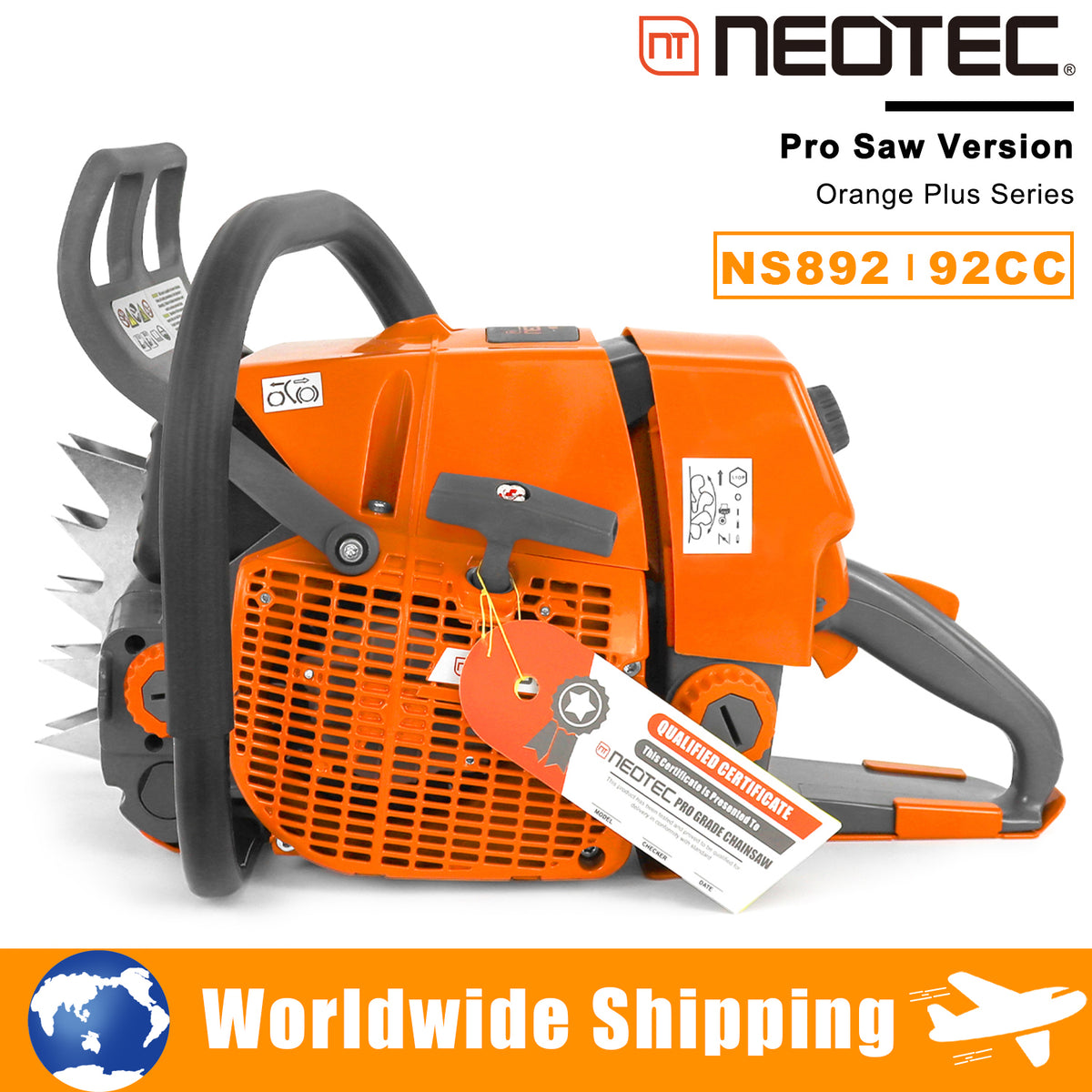 Neo-tec Chainsaw NS892 92cc 42 36in 25 36 42 inch Best Chinese