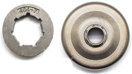 Clutch Drum With Rim Sprocket kit 0.404  7T Fit For Stihl 070 MS720 Chainsaw OEM# 1106 640 2025