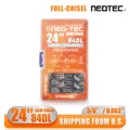 Chain 3/8 Pitch 0.063 Gauge Full Chisel 84 Drive Links Fit for 24/25 Inch Bar Stihl Chainsaw 038 066 044 MS660 MS381 G660 Husqvarna Cadena 365 372XP Poulan Jonsered Oregon Blades